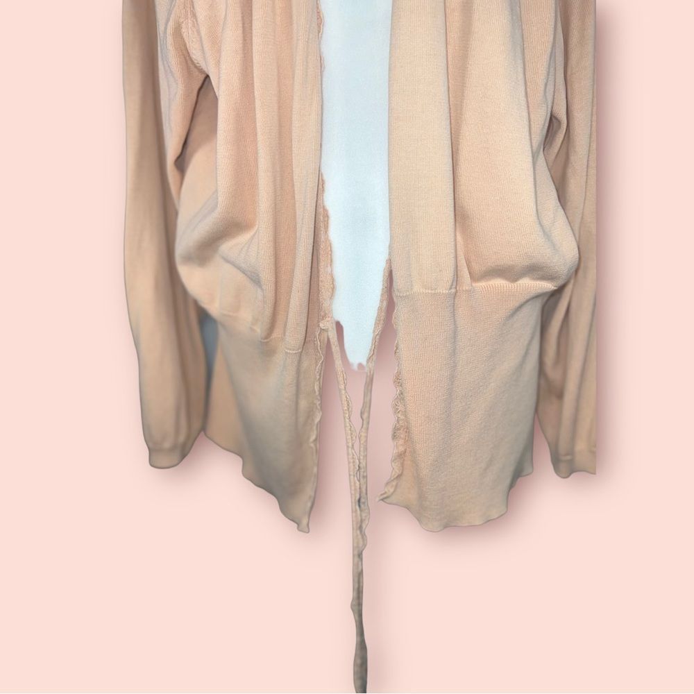 Lane Bryant 🥳 2/$15 OR 3/$20 🥳 Light Orange Cardigan - Picture 5 of 9